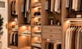 create luxury wardrobe and closet with 3d modeling and rendering