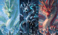 create chinese dragon midjourney prompts 10 styles
