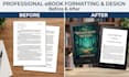 canva ebook design, book formatting, and layout for KDP