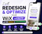 redesign and optimize your wix website for mobile and conversions