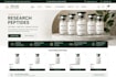 build a woocommerce peptide website for research peptide store