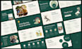 design, redesign pitch deck, powerpoint presentation, google slides and canva