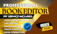 proofread book editing copy editing manuscript development self kdp publishing