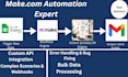 create automated makecom scenarios with openai and webhooks