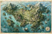 make a fantasy map illustration