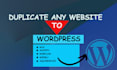 convert copy or transfer wix, webflow, squirespace, weebly to wordpress website