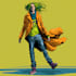 custom comic character for illustration