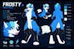 create a custom fursona reference sheet