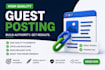 do high da SEO guest post backlink, publish article