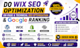 do wix seo optimization, onpage technical s e o optimization and google ranking