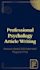 write a research based psychology article on depression and anxiety
