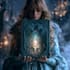 create eye catching dark fantasy cover art