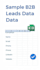 do web research, data collection and lead generation