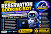 develop an automated booking, purchasing  and appointment bot