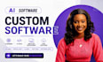 ai software custom software ai engineer ai tools app logo fintech software