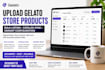 upload gelato store products bulk listing catalog sync variant configuration