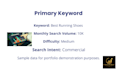 do SEO keyword research and competitor analysis