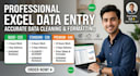 do excel data entry and data cleaning work