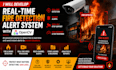 develop real time fire detection alert system with opencv