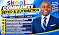 skool community setup skool course creation skool community skool credit repair