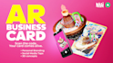 create an interactive ar augmented reality business card