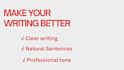 professionally edit and improve your english content