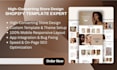 design custom shopify template, shopify store, and shopify theme