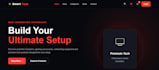 build a responsive HTML CSS javascript website
