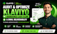 audit and optimize klaviyo abandoned cart flow and email deliverability