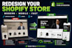 redesign shopify store fix theme issues and improve store speed