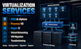 set up and troubleshoot vmware esxi, hyper v and proxmox