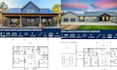 design custom barndominiun plans, pole barn house plans and 3d rendering