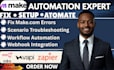 fix make com, made com, make com automation, make ai automation, make com expert