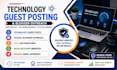 build technology guest post backlinks with tech blog posts and SEO link insertio