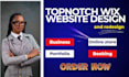 do business wix website redesign, wix website design, edit wix studio website