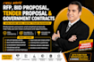 write rfp response, bid proposal, tender proposal and government contract bids