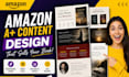 design amazon aplus content for your ebook, author brand image, KDP listing ebc