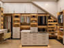 design a custom walk in closet and 3d wardrobe layout