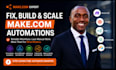 fix make com make com automation setup make com made com make come expert make