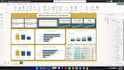 create a power bi dashboard and data visualization