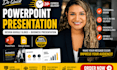 do quick powerpoint presentation, design google slide, business presentation
