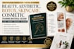 design beauty, aesthetic, botox, dermatology, skincare, cosmetic training manual