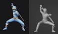 convert 2d to 3d model image photo to 3d printable file model