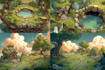 design amazing fantasy landscape art