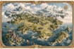 make hand drawn map illustration of cities