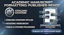 manage ojs editorial workflow and assist with journal issues