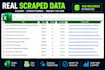 build a python web scraper for data extraction and automation