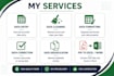 do accurate data entry, logo design and creative poster design for you