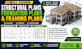 design structural plans, foundation plans and framing plans