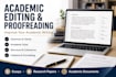 proofread, edit and improve your academic writing